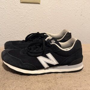 New Balance Womens Black and White Sneakers
